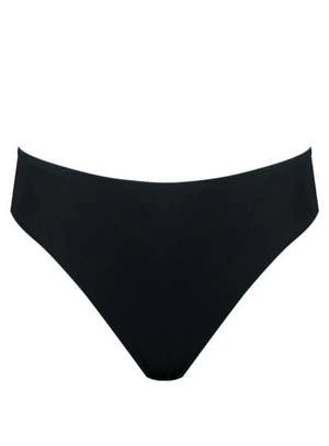 Pale Swimwear90's High Cut Bikini Bottom - Black - Image 3