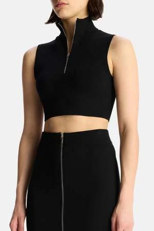 A.L.C.Pierre Top - Black