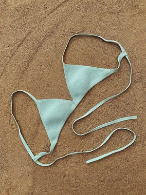 Fin And RayRhea Adjustable Bikini Top - Cucumber