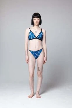 LEONORA I.M.Leonora I.m. Swim Diana Top - Iris Blue