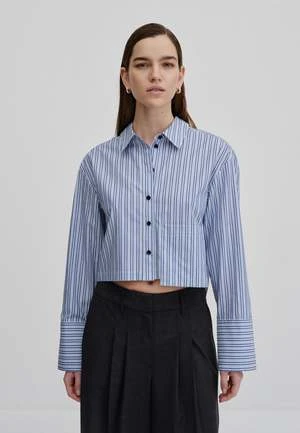 Bridgette HerskindSamuel Shirt - Blue Stripe
