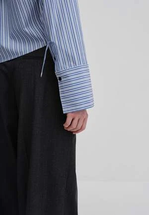 Bridgette HerskindSamuel Shirt - Blue Stripe - Image 7