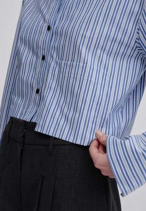 Bridgette HerskindSamuel Shirt - Blue Stripe - Image 5