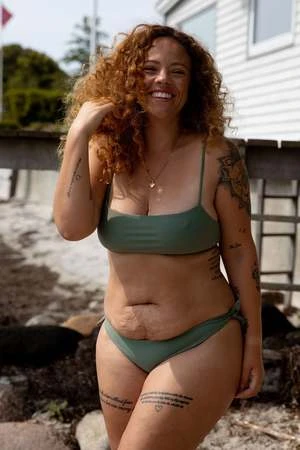 Copenhagen CartelSanur Swim Top - Army Green