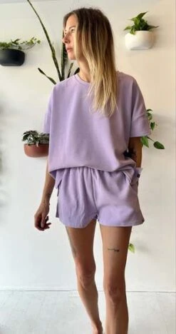 Shop Homme Femme Inc.Carmen Short - Lilac