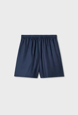 Silk LaundryTwill Racer Shorts - Midnight - Image 7