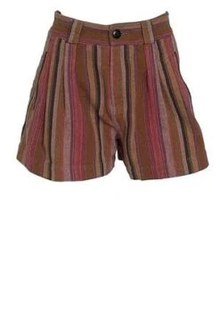 The Great.The Trouser Short - Bolero Stripe