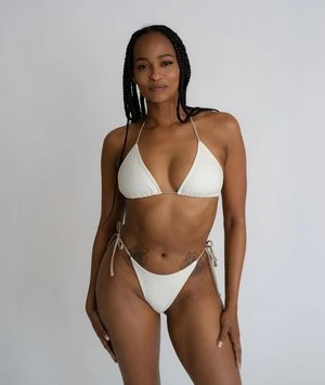 The Saltwater CollectiveTriangle Top - Ivory/Crepe - Image 3