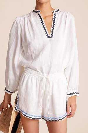 TrovataDora Short - White/Ricac - Image 3