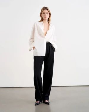 Nili LotanYorke Poplin Shirt - White - Image 3