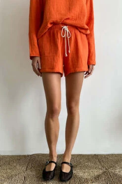 Donni.Bubble Short - Dune/Canteloupe