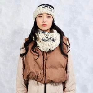 Mischa Lampertlight Floral Headband - Cream