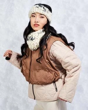 Mischa Lampertlight Floral Headband - Cream - Image 2