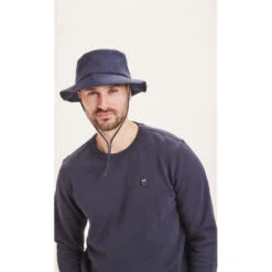 Knowledge Cotton Apparelsafari Bucket Rib Stop Hat - Navy